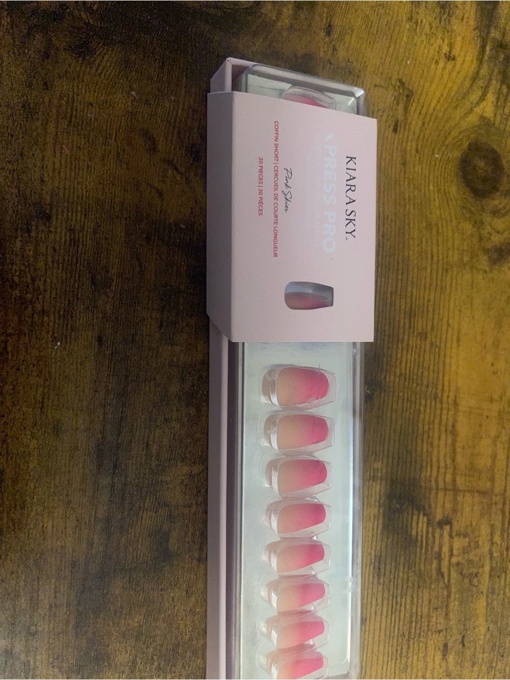 Kiara Pink Ombre Press-On Nails - Gradient Set